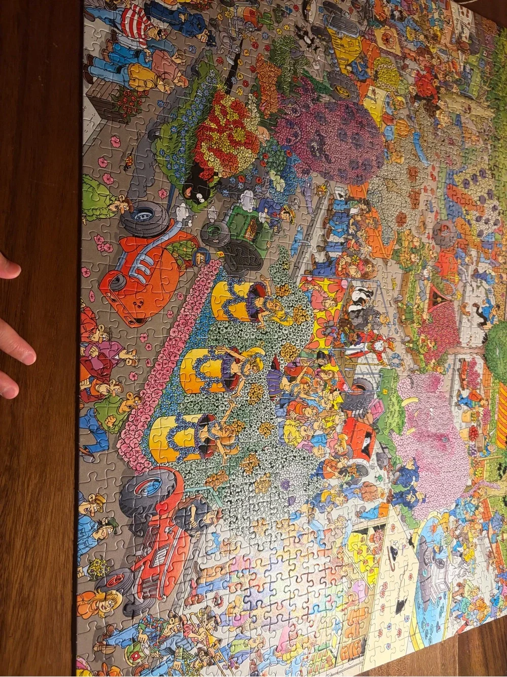 Jan Van Haasteren flower parade puzzle 1000